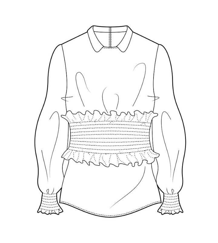 探索女装设计艺术 上衣款式图在服装设计中的核心作用